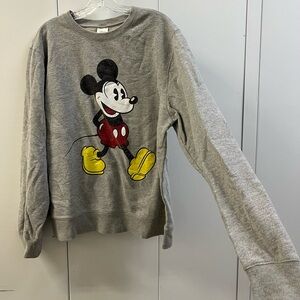 Excellent Condition Disney Mickey Mouse Unisex Pullover Sweatshirt